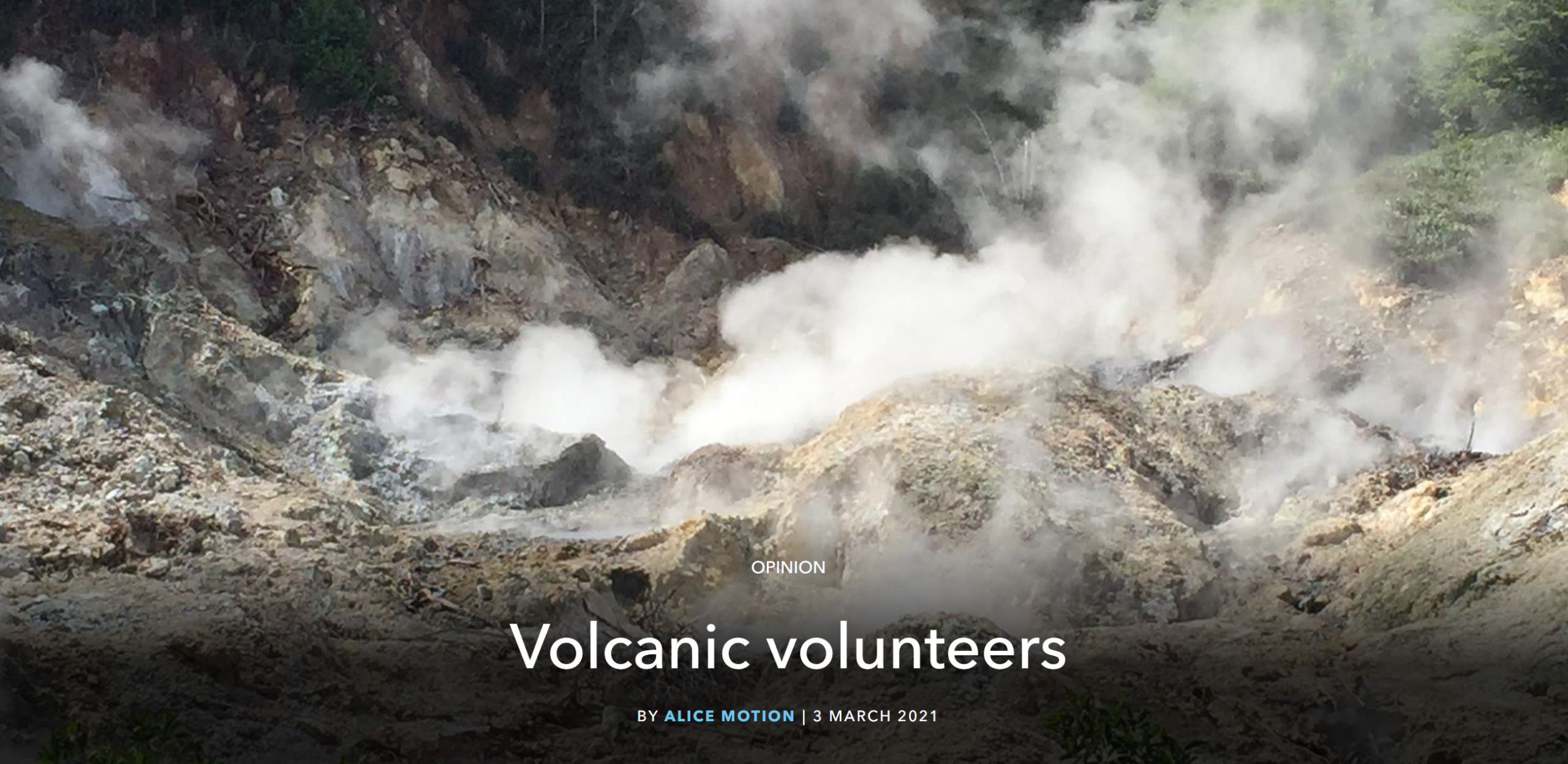 Volcanic-volunteers – Australian Citizen Science Association