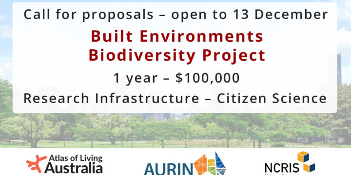 Open Call for $100,000 in funding for Built Environments Biodiversity Project 2021